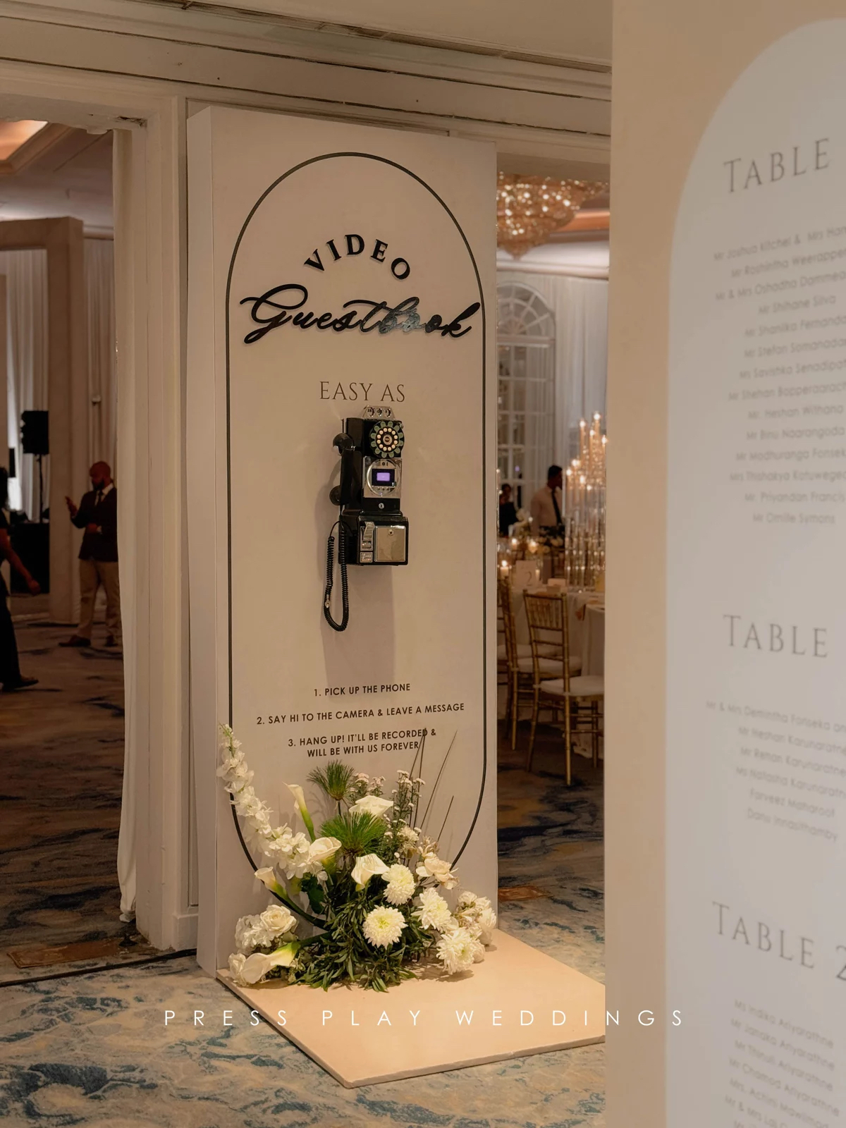 Wedding Phone Video Guest Book