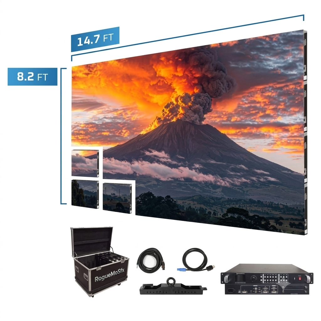 14.7 x 8.2 LED Screen